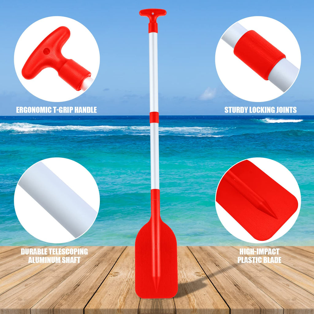 Telescoping Canoe Paddles 2 Pack Aluminum H50585