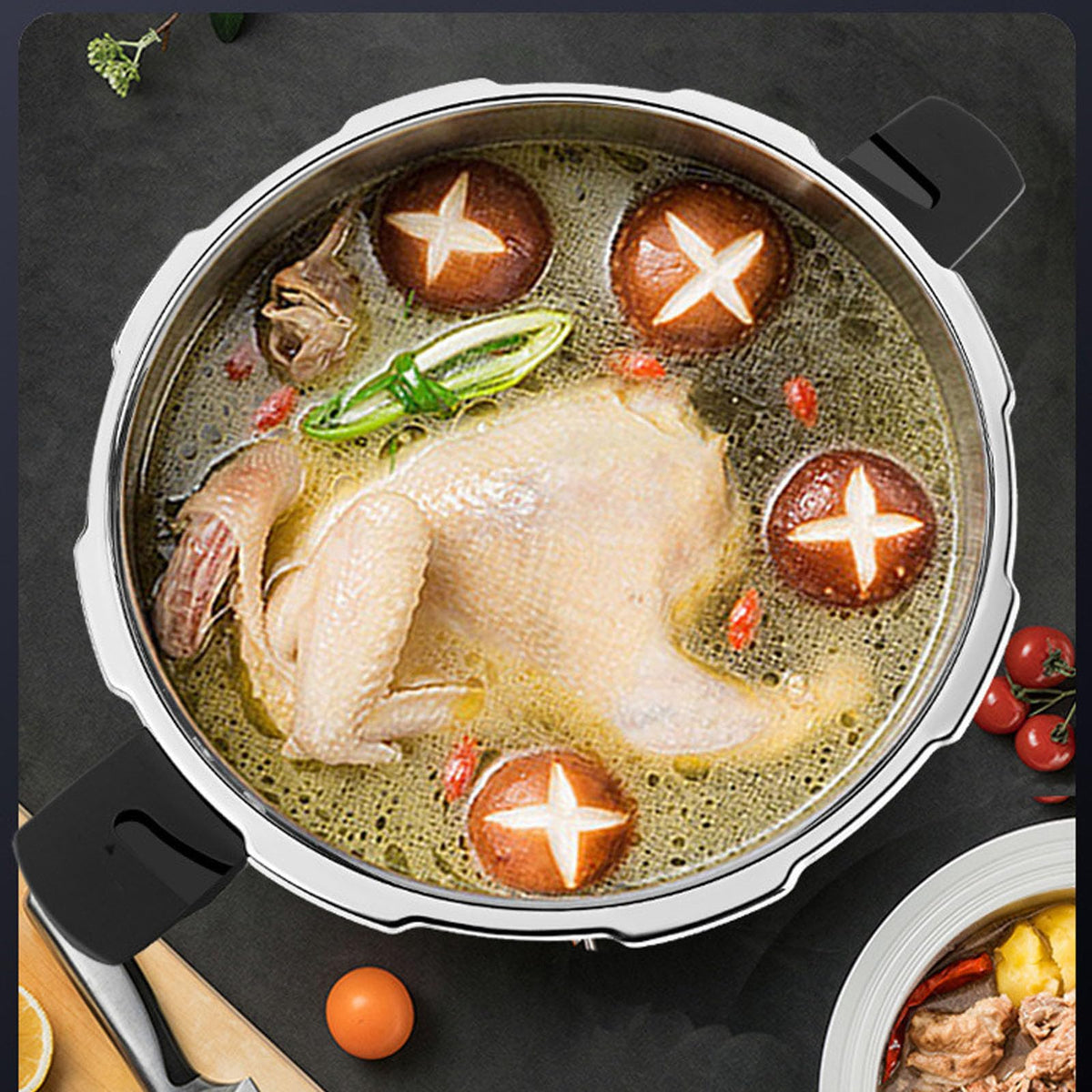 Stainless Steel 3L Mini Pressure Cooker P85059