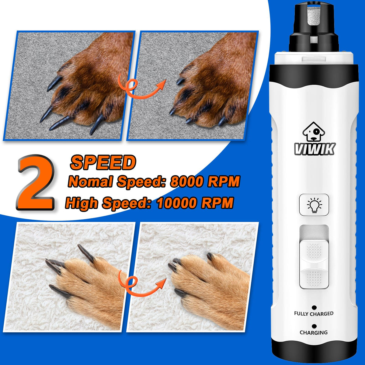 Dog Nail Trimmers with Light I81268