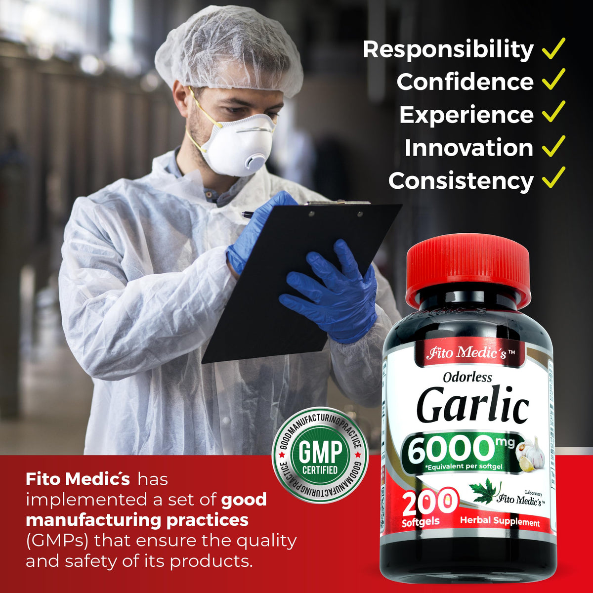Garlic Supplements 200 Softgels Y7267