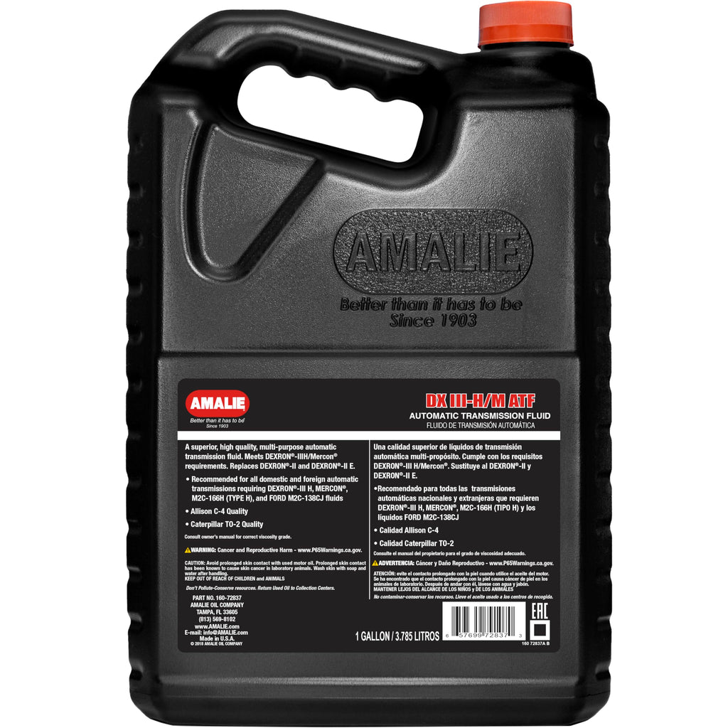 Automatic Transmission Fluid 1 Gallon Bottle Pack of 4 W2523