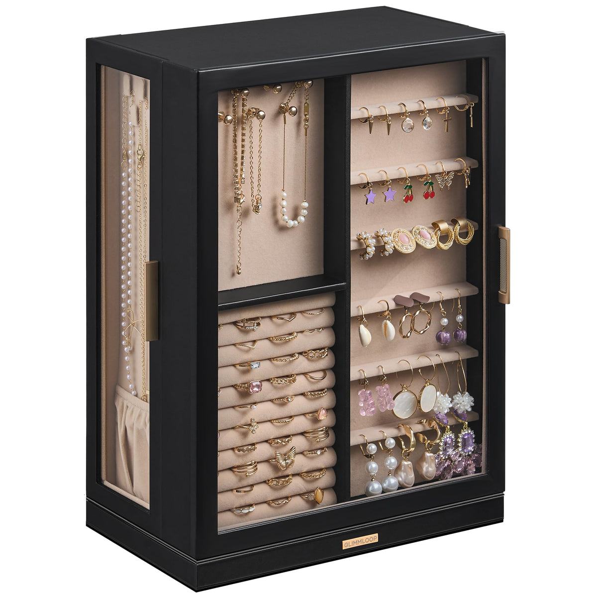 360° Rotating 9 Drawer Jewelry Box C793