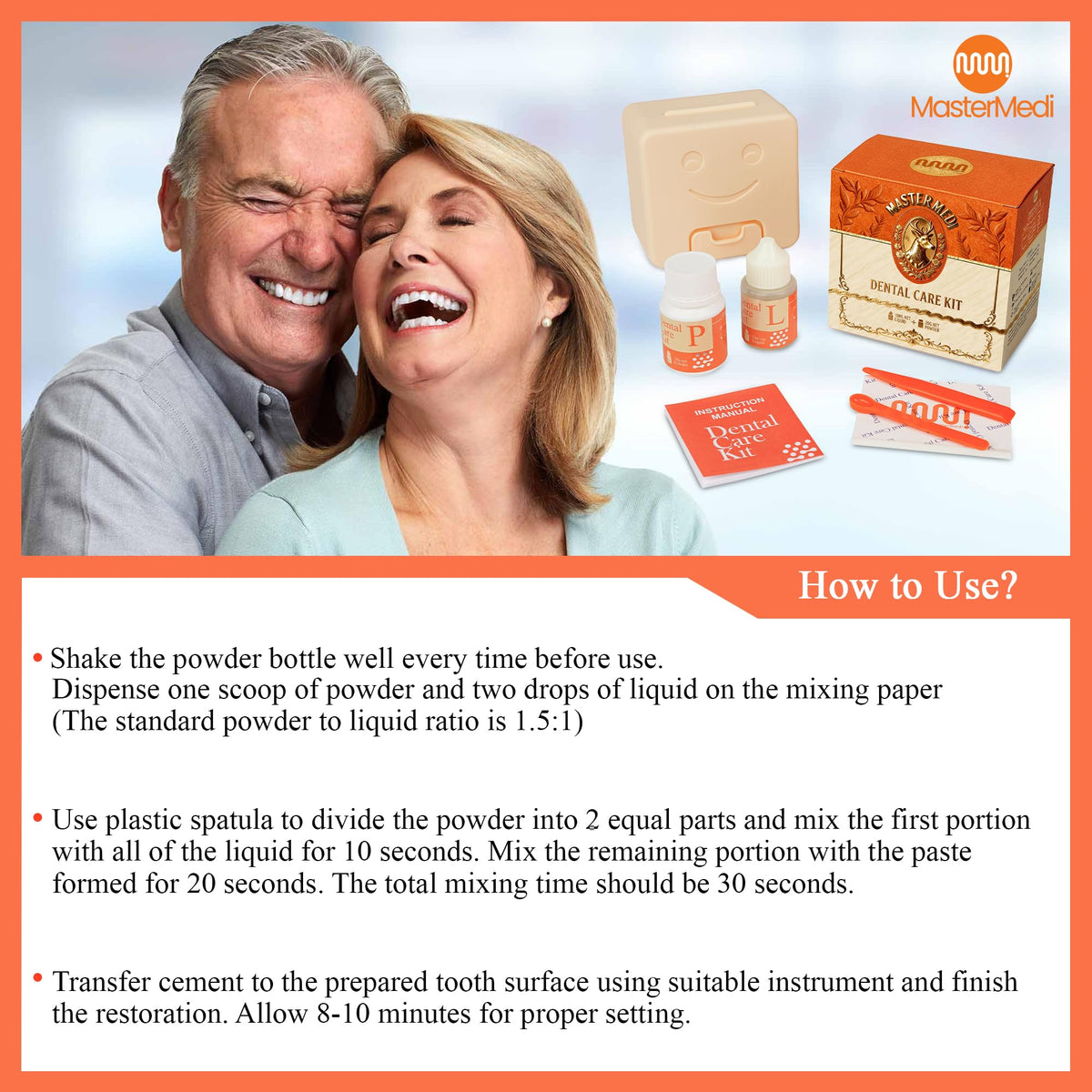 Zinc Oxide Eugenol Dental Cement Kit B229400
