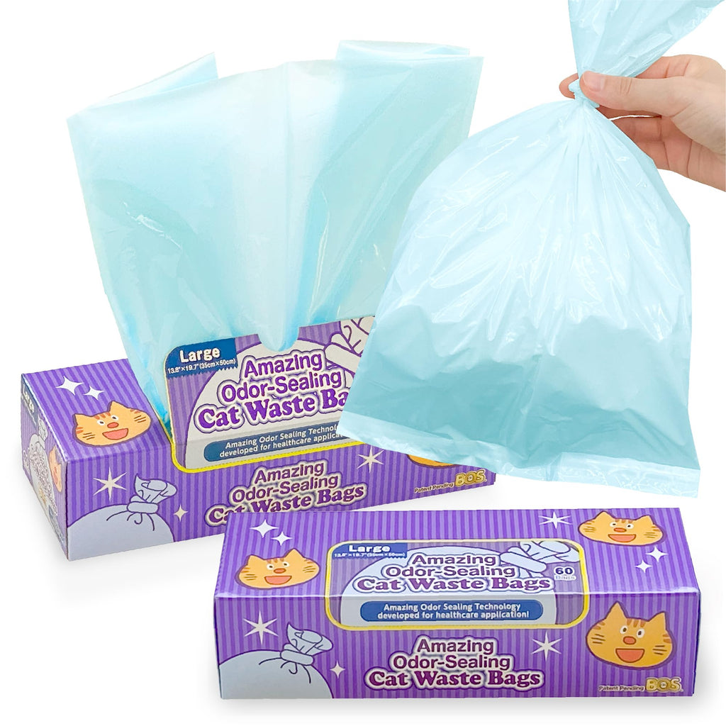 Unscented Cat Waste Disposal Bags 120 Count L371116