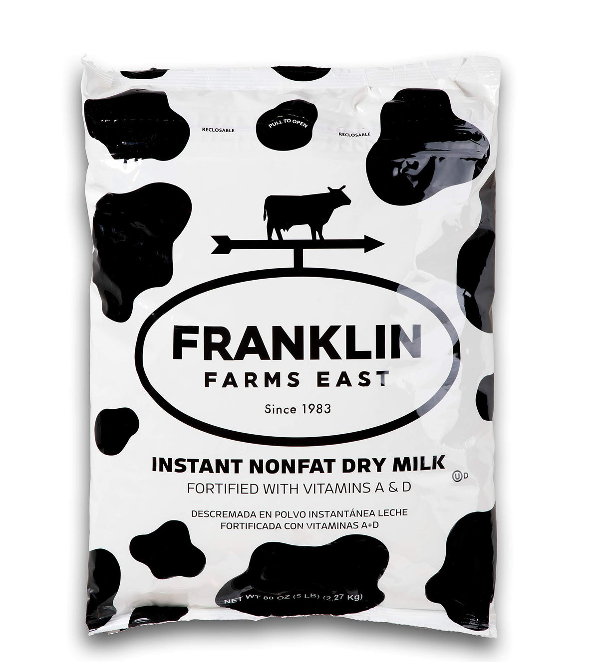 Instant Nonfat Dry Milk 5 Pound Bag I66303