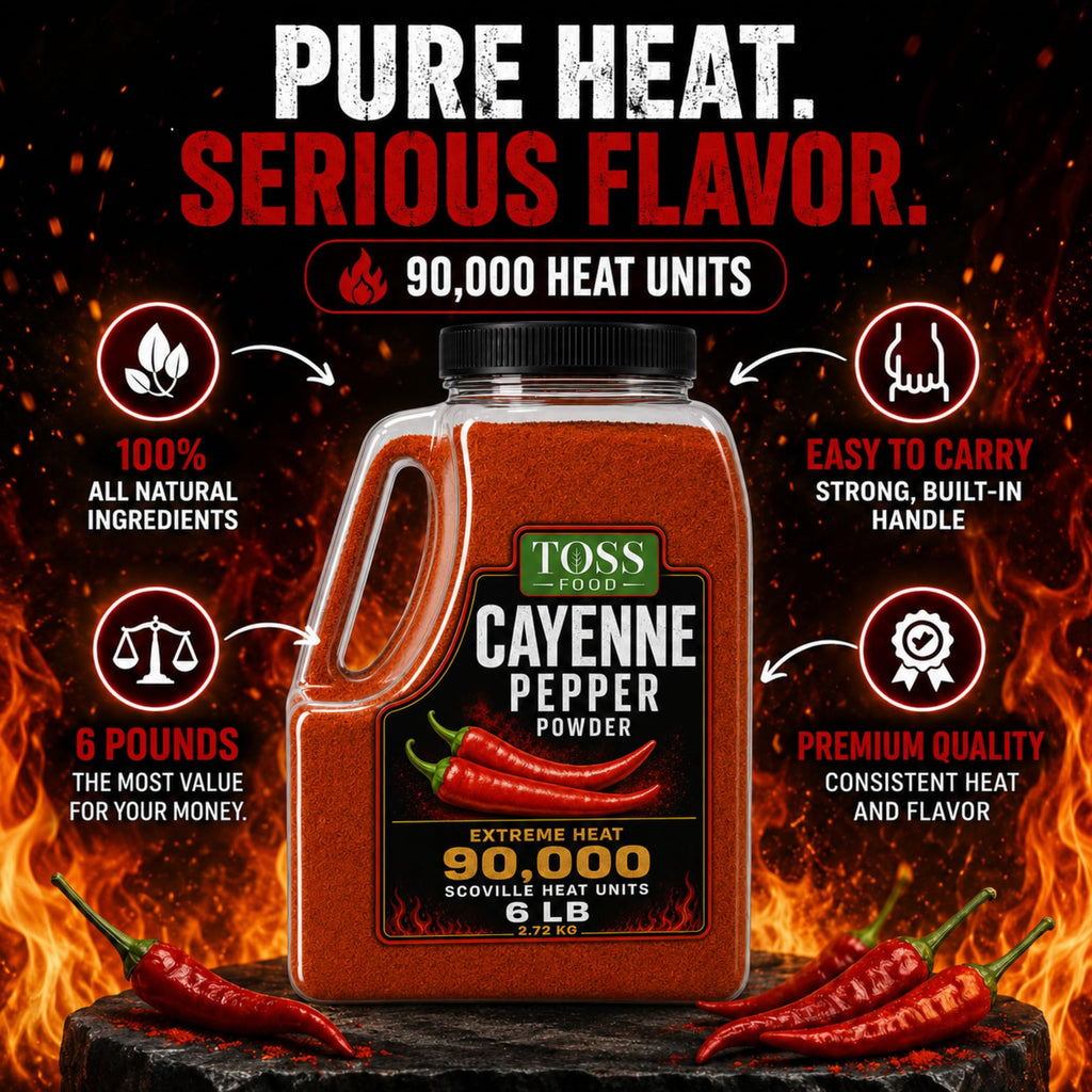 Cayenne Pepper Powder 90,000 Heat Units 6 LB L99876
