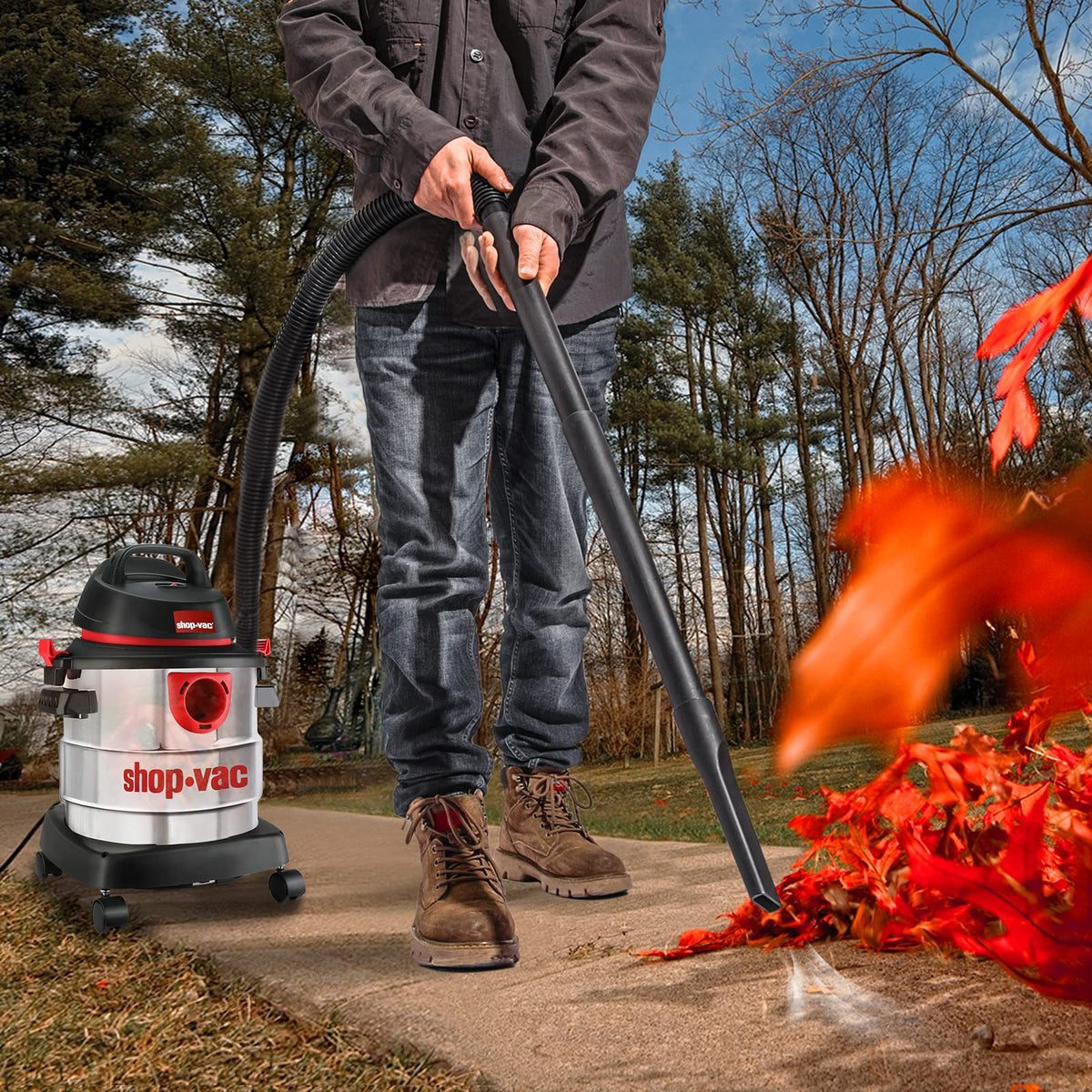 5 Gallon Stainless Wet/Dry Vac Blower R54322