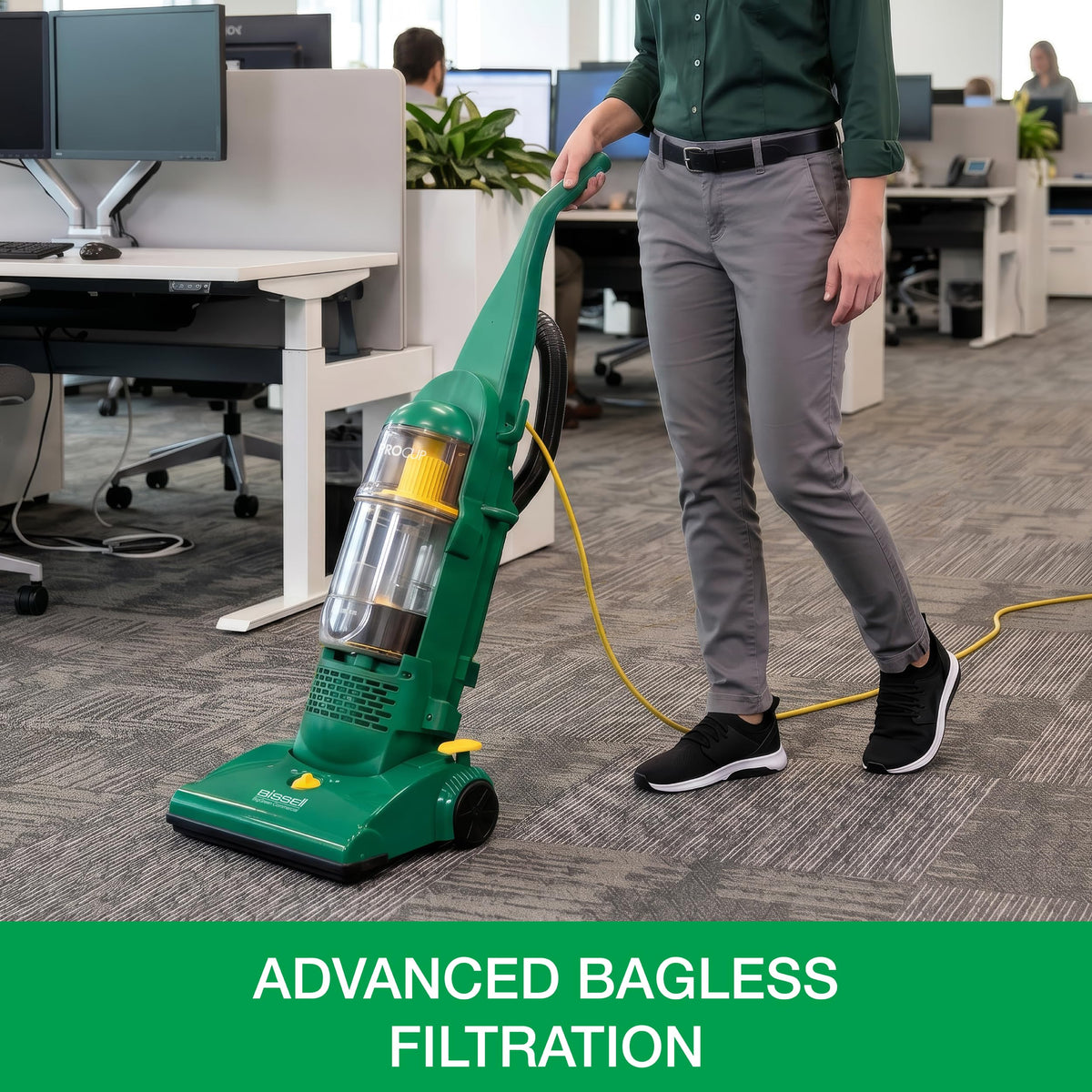 Commercial Bagless Upright Vacuum with On-Board Tools W298