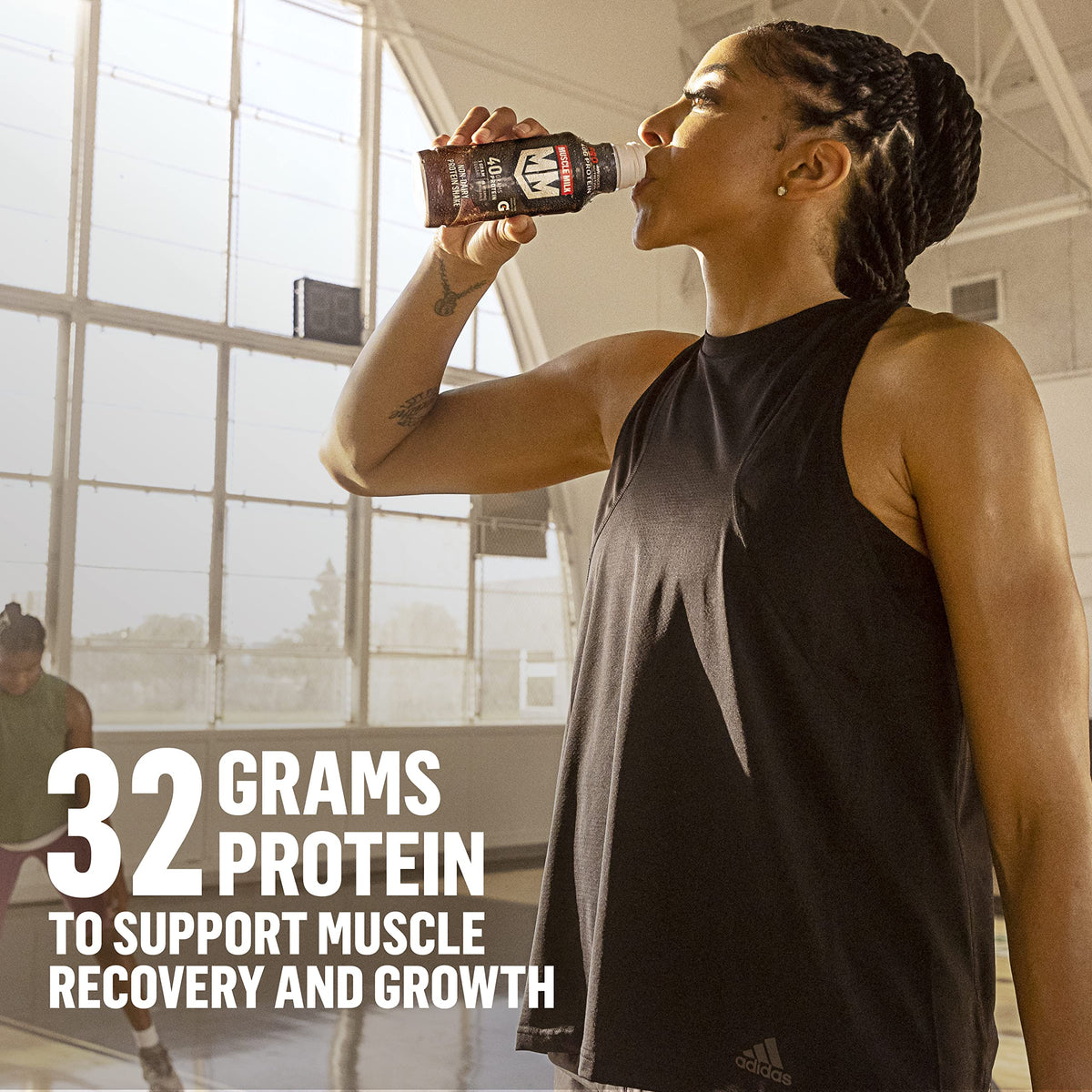 Knockout Chocolate Protein Shake 32g 11.16 Fl Oz (Pack of 12) F25578