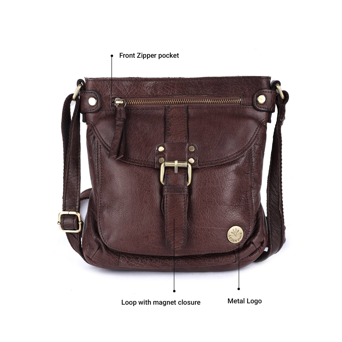 Real Leather Crossbody Handbags & Purses N1818