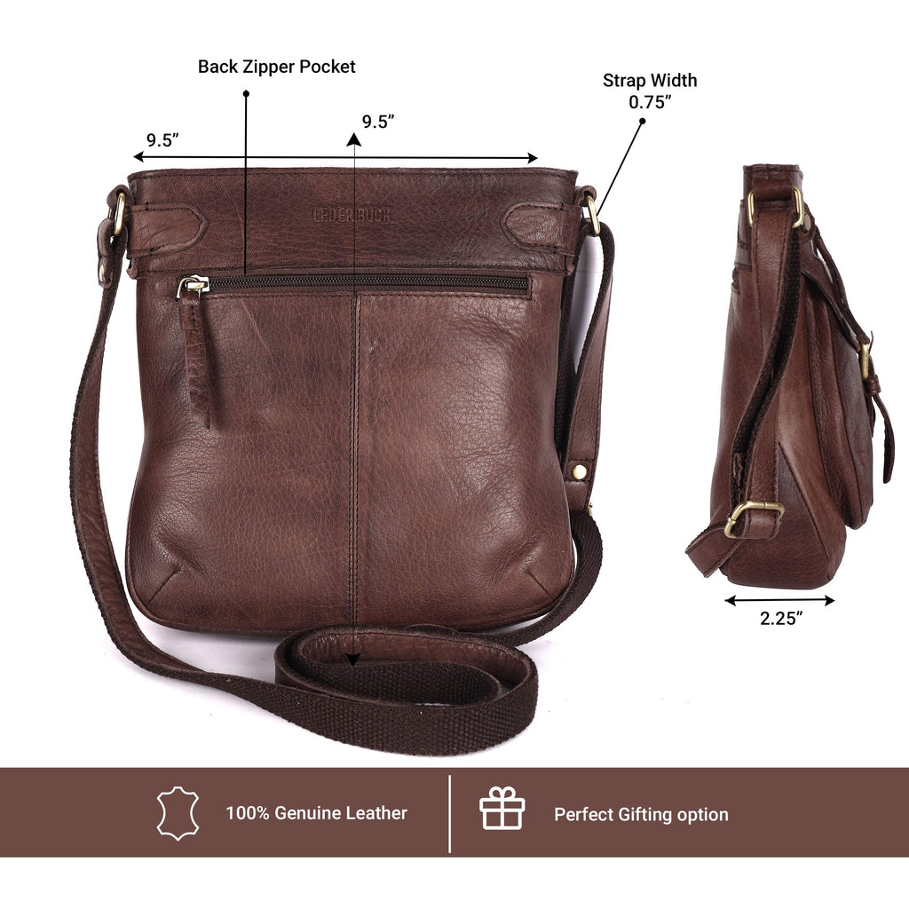 Real Leather Crossbody Handbags & Purses N1818